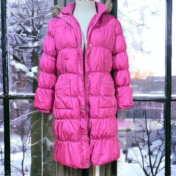 Baby Phat Jackets & Coats Host Pick Baby Phat Faux Fur Trim Puffer